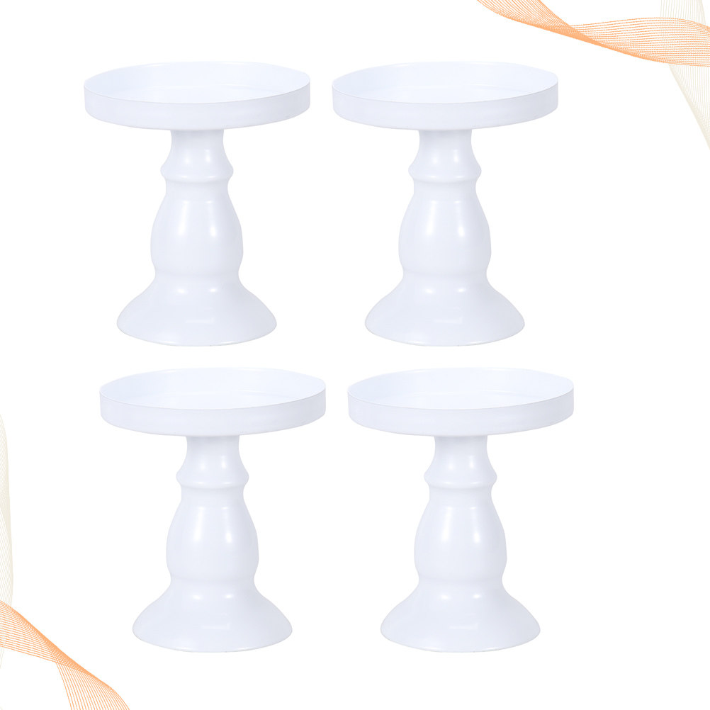 4Pcs Sturdy Metal Cake Stand F - огляд і ціна Baby Food Restaurant