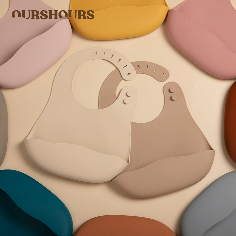 Silicone Baby Bibs BPA Free So - огляд і ціна Baby Food Apron