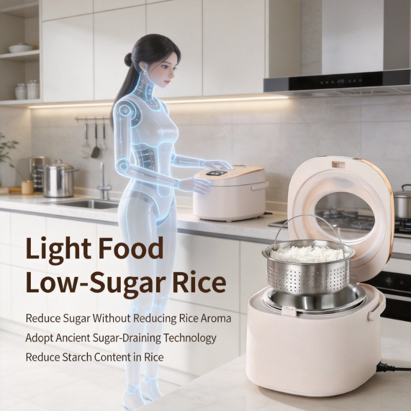 Smart Low Sugar Electric Rice  - огляд і ціна Baby Food Steamer