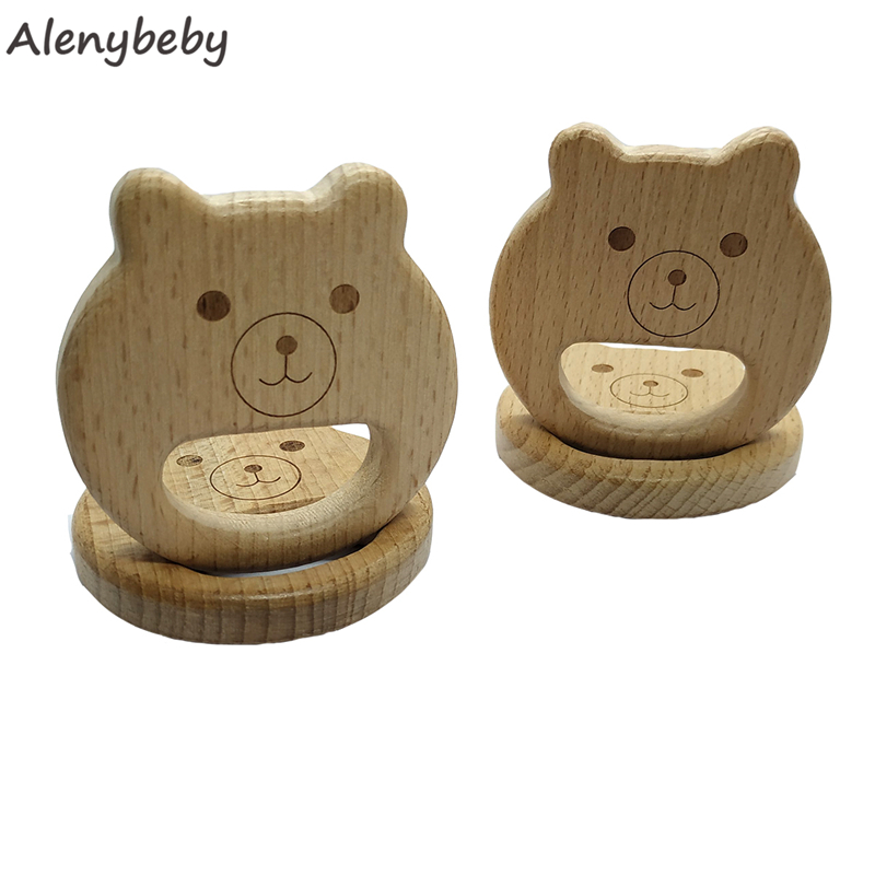 Natural Wooden Teether Bear sh - огляд і ціна Baby Food Organic