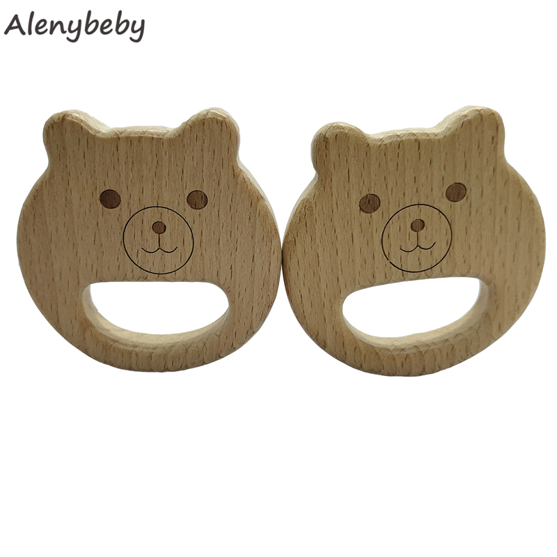 Natural Wooden Teether Bear sh - огляд і ціна Baby Food Organic