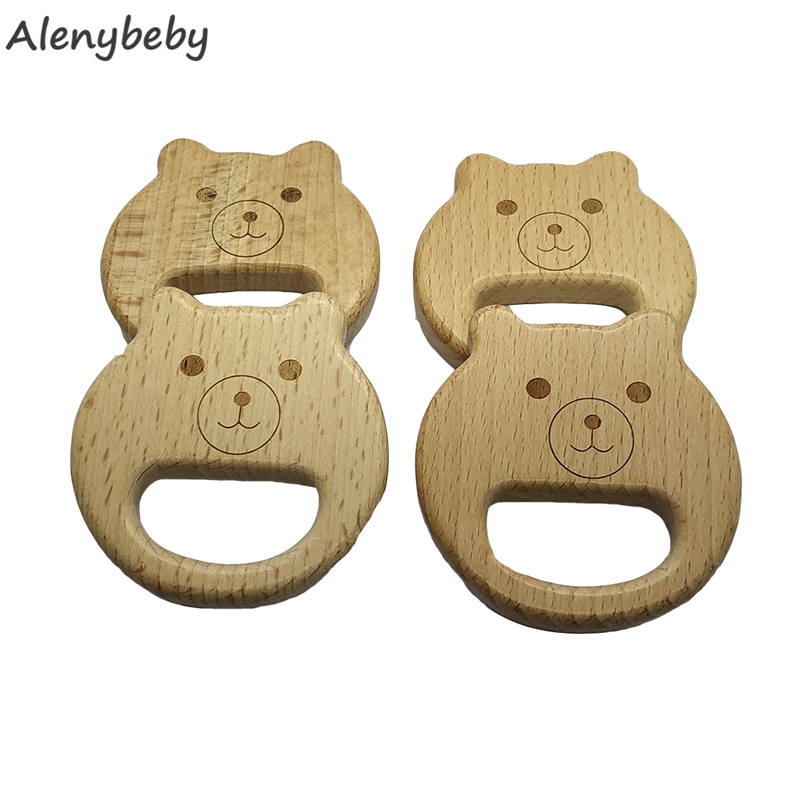 Natural Wooden Teether Bear sh - огляд і ціна Baby Food Organic
