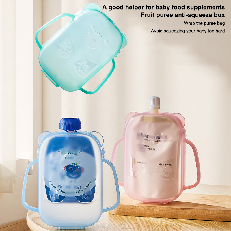 Food Pouch Holder Mess-Free Ba - огляд і ціна Baby Food Pouches 1 Year Old