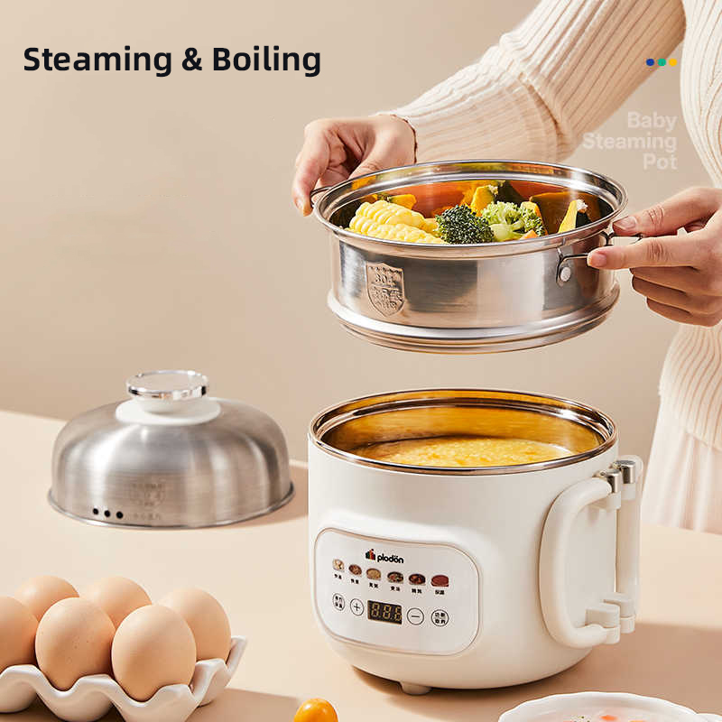 1.6L Electric Cooking Pot Mult - огляд і ціна Baby Food Steamer