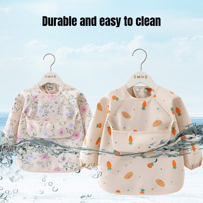 1PC Child Feeding Bib Waterpro - огляд і ціна Baby Food Apron