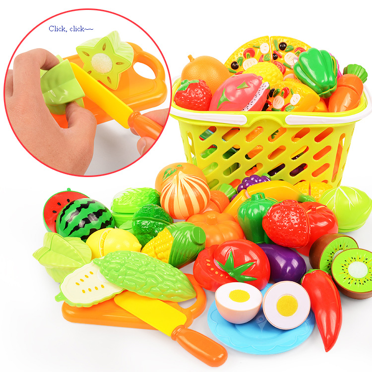 Cutting Play Food Set For Kids - огляд і ціна Baby Food Cooking Set