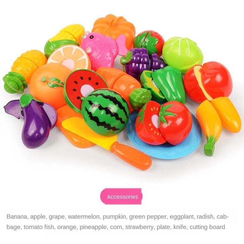 Cutting Play Food Set For Kids - огляд і ціна Baby Food Cooking Set