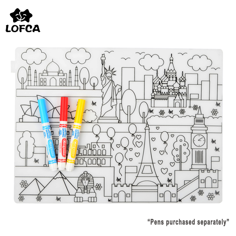 Silicone Baby Placemat 1pc Bab - огляд і ціна Baby Food Table