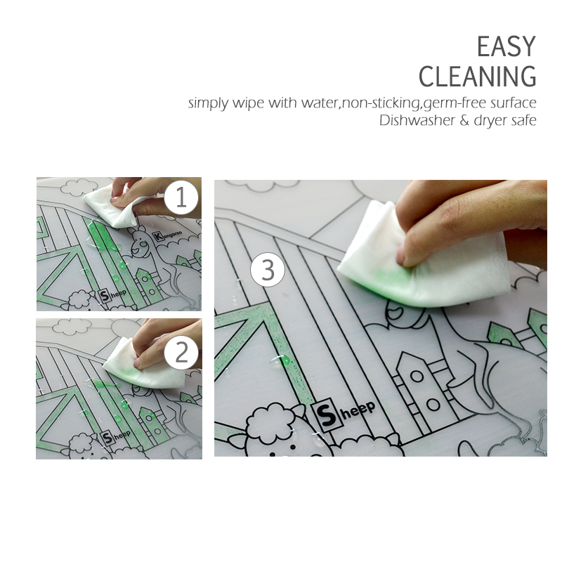 Silicone Baby Placemat 1pc Bab - огляд і ціна Baby Food Table
