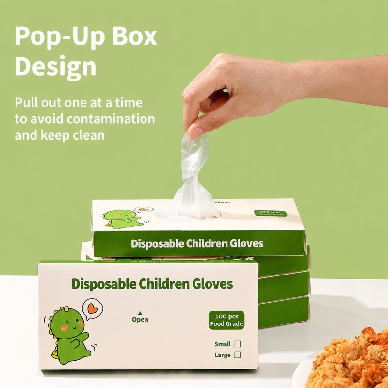 Disposable TPE Food Grade Glov - огляд і ціна Baby Food Catering
