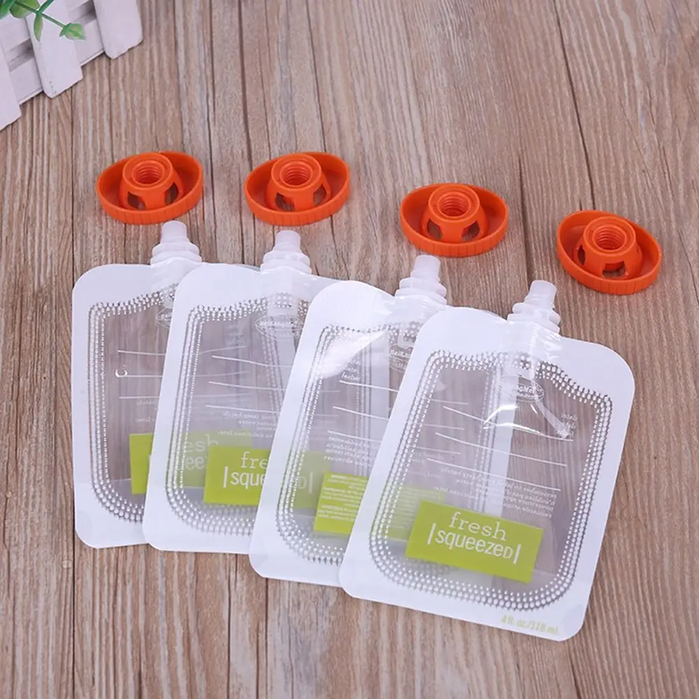 10Pcs Reusable Complementary F - огляд і ціна Baby Food Pouches 1 Year Old