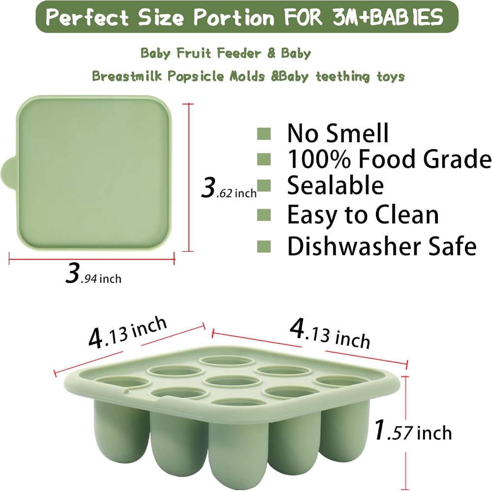 Baby Food Freezer Tray, Silico - огляд і ціна Freezer Tray Baby