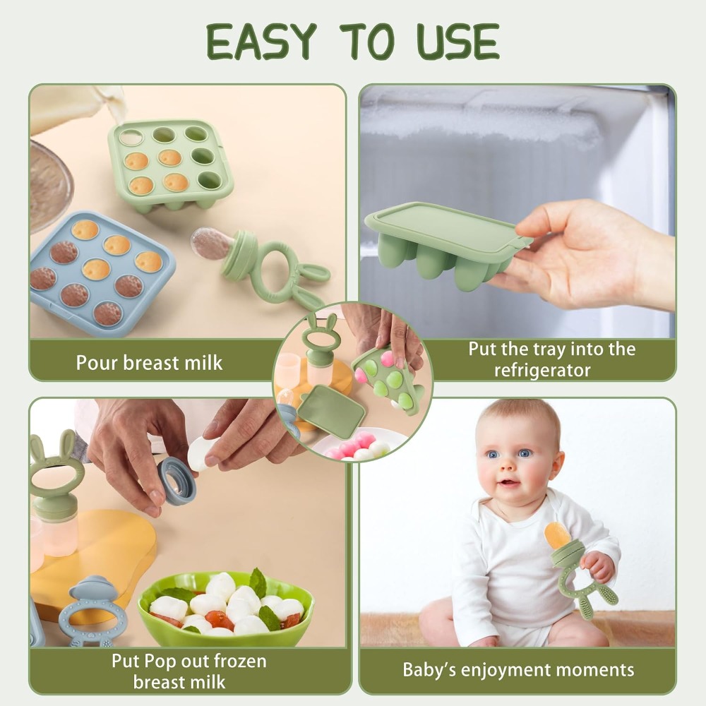 Baby Food Freezer Tray, Silico - огляд і ціна Freezer Tray Baby