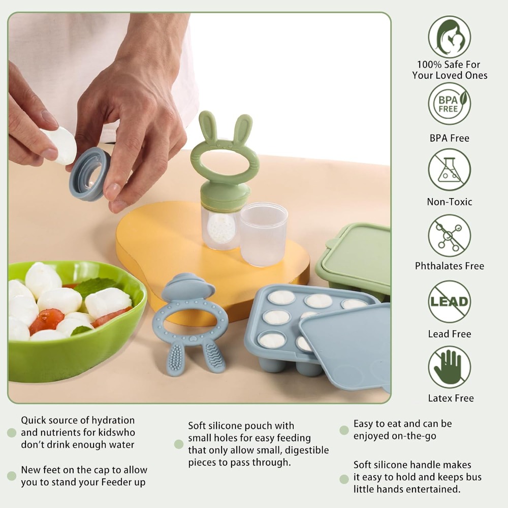 Baby Food Freezer Tray, Silico - огляд і ціна Freezer Tray Baby