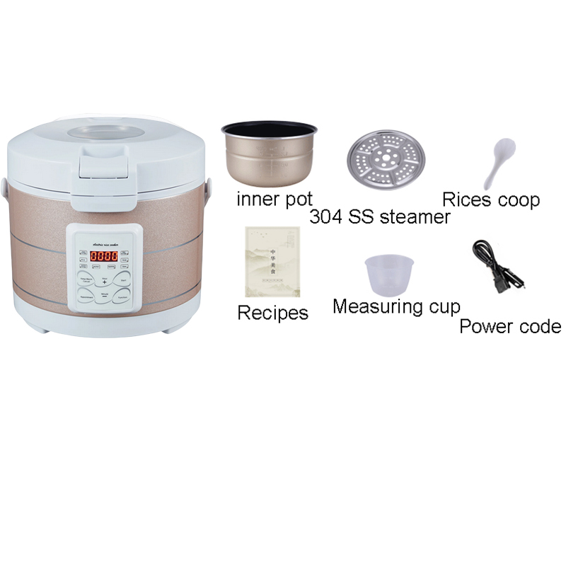 12-24V 220V Rice Cooker Soup S - огляд і ціна Baby Food Steamer