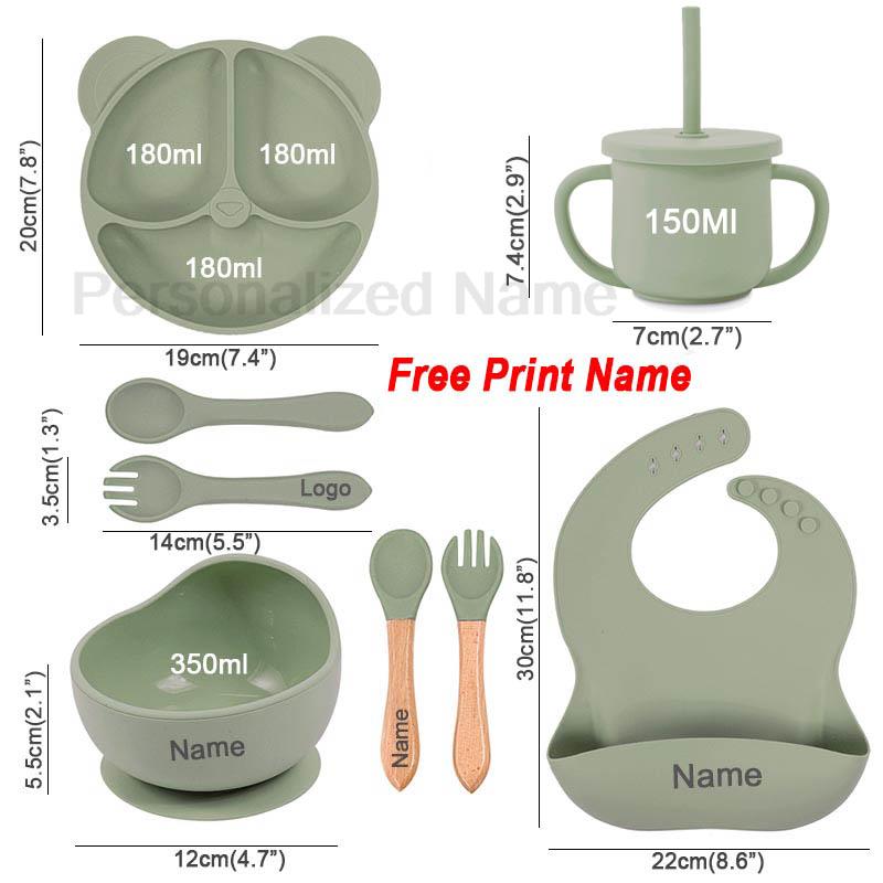 Feeding Set Silicone For Baby  - огляд і ціна Baby Food Table
