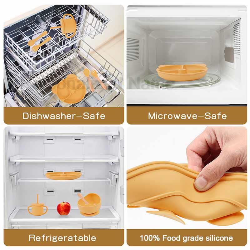 Feeding Set Silicone For Baby  - огляд і ціна Baby Food Table