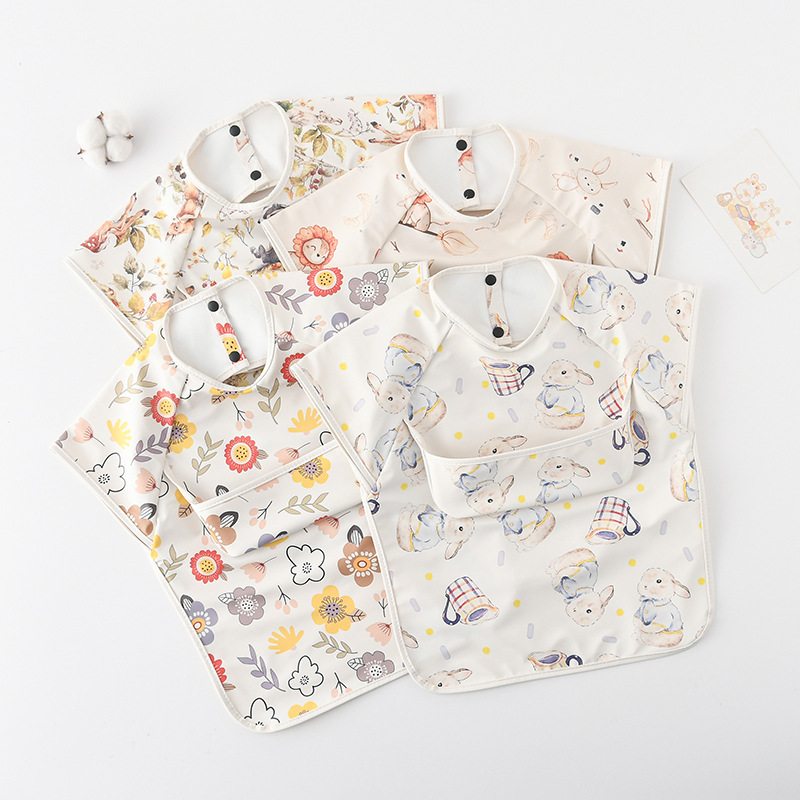 Newborn Baby Bibs Blouse Water - огляд і ціна Baby Food Apron