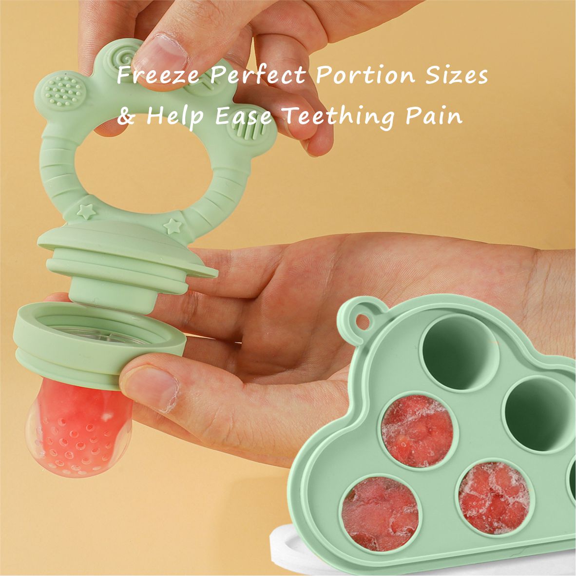 Baby Fruit Food Feeder & Freez - огляд і ціна Freezer Tray Baby